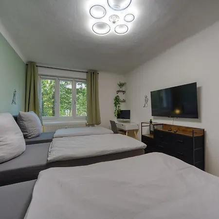 Lejlighed Dresdenstay Modern 3 Schlafzimmer Balkon Kamin Ps4