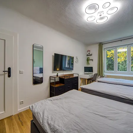 Dresdenstay Modern 3 Schlafzimmer Balkon Kamin Ps4 * Dresden