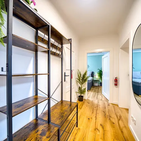 Daire Dresdenstay Modern 3 Schlafzimmer Balkon Kamin Ps4 *