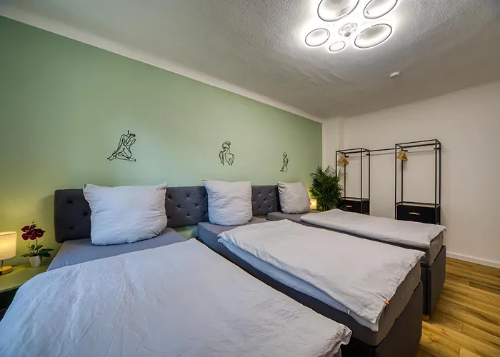 Lejlighed Dresdenstay Modern 3 Schlafzimmer Balkon Kamin Ps4 *