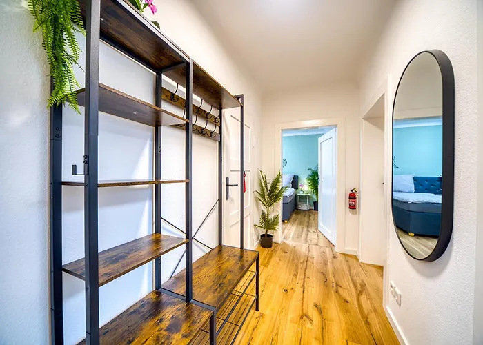 Apartment Dresdenstay Modern 3 Schlafzimmer Balkon Kamin Ps4 *