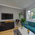 Dresdenstay Modern 3 Schlafzimmer Balkon Kamin Ps4 アパート *